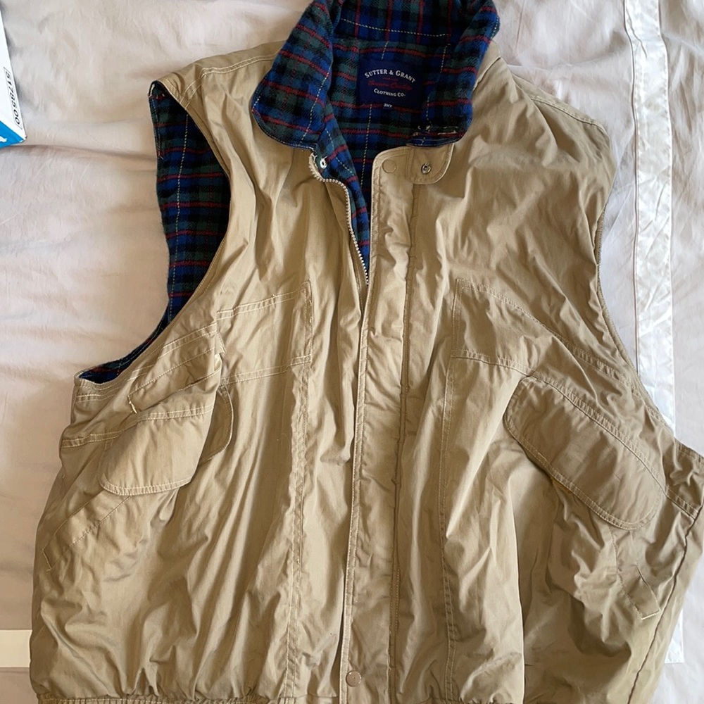 Sutter & Grant clothing co. Men’s vest Size 3 XL